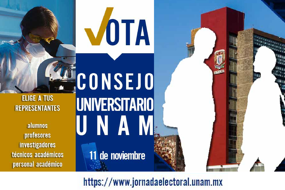 Elecciones de representantes de investigadores ante el H. Consejo Universitario y el H. CAACFMI