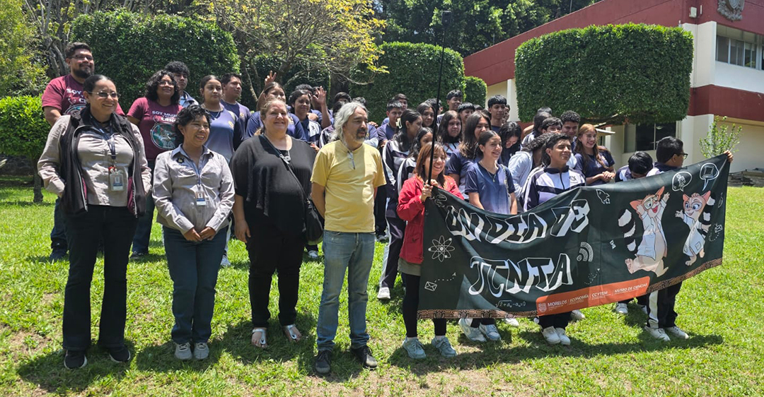 La Unidad Cuernavaca del IM-UNAM recibe a estudiantes de Zacualpan de Amilpas en el marco del programa “Vete de Pinta”
