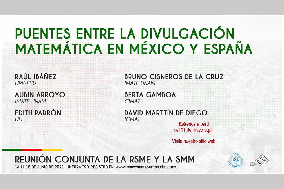 Primeros pasos para la colaboración México-España en divulgación matemática