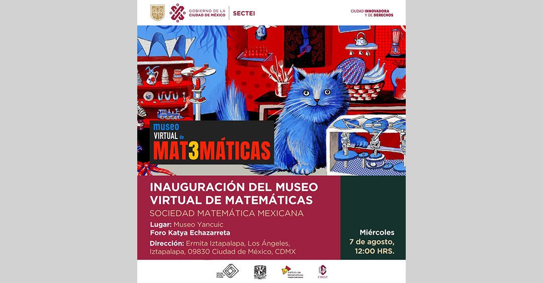 Próxima inauguración del Museo Virtual de Matemáticas (MUMAT)