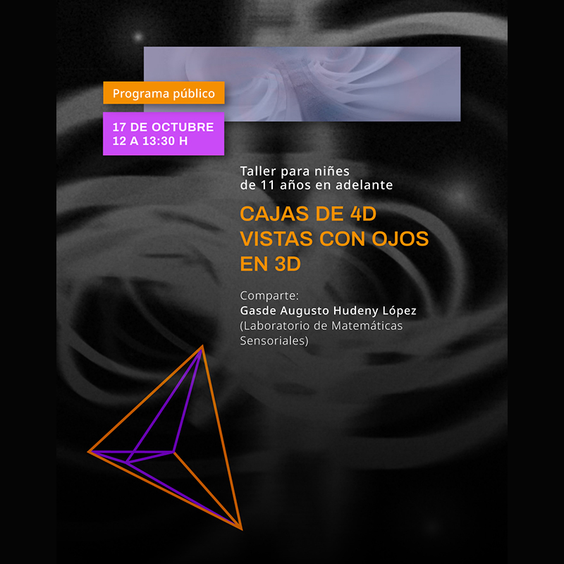 Cajas de 4D vistas con ojos en 3D - Taller para niñes de 11 años en adelante