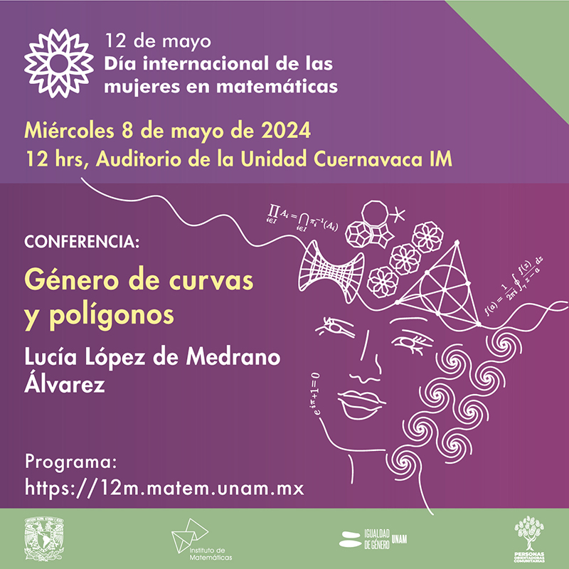 Género de curvas y polígonos, Lucía López de Medrano Álvarez, UCIM - miércoles 8 de mayo de 2024