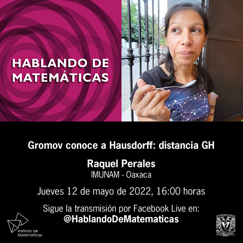 Gromov conoce a Hausdorff: distancia GH - 12 de mayo 2022