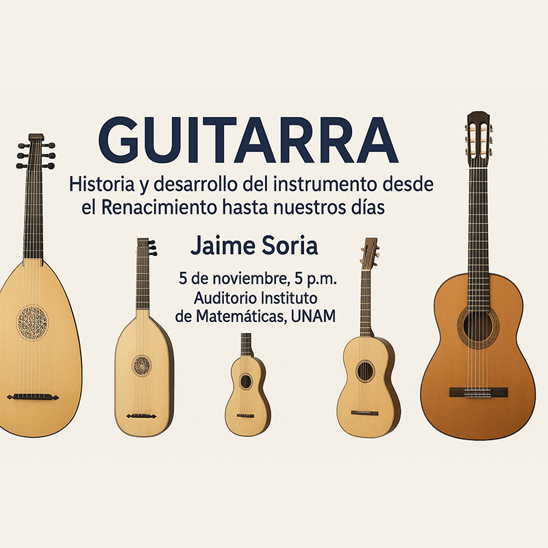 Guitarra - Jaime Soria - miércoles 5 de noviembre de 2025