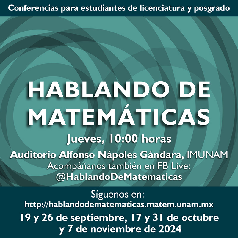 Hablando de Matemáticas 2º semestre