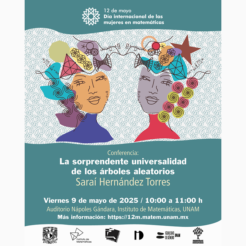 La sorprendente universalidad de los árboles aleatorios - Saraí Hernández Torres - 9 de mayo de 2025