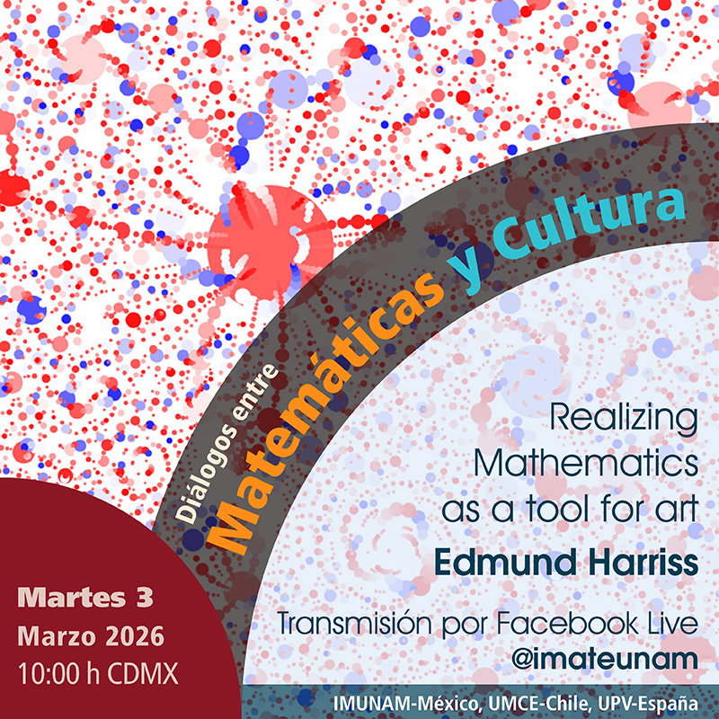 Realizing Mathematics as a tool for art - Edmund Harriss - martes 3 de marzo de 2026
