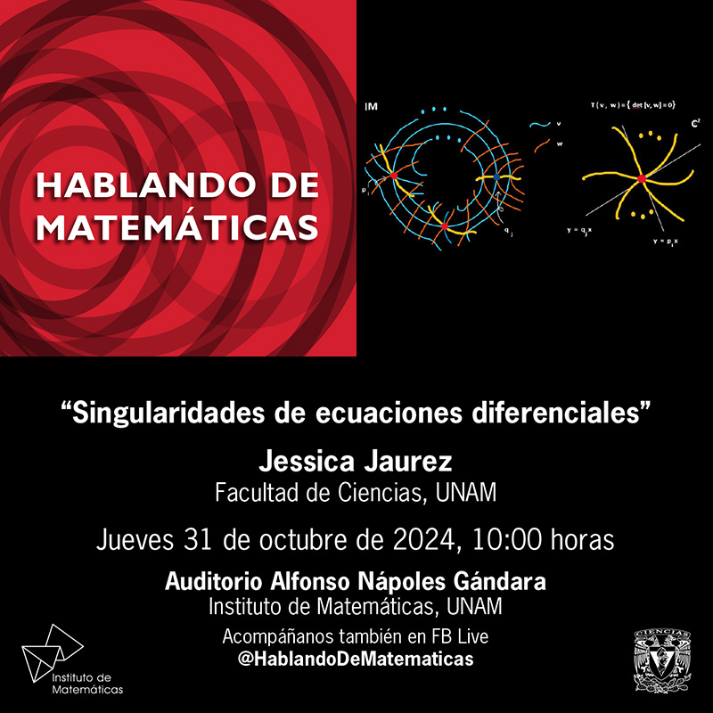 Singularidades de ecuaciones diferenciales, Jessica Jaurez, jueves 31 de octubre de 2024