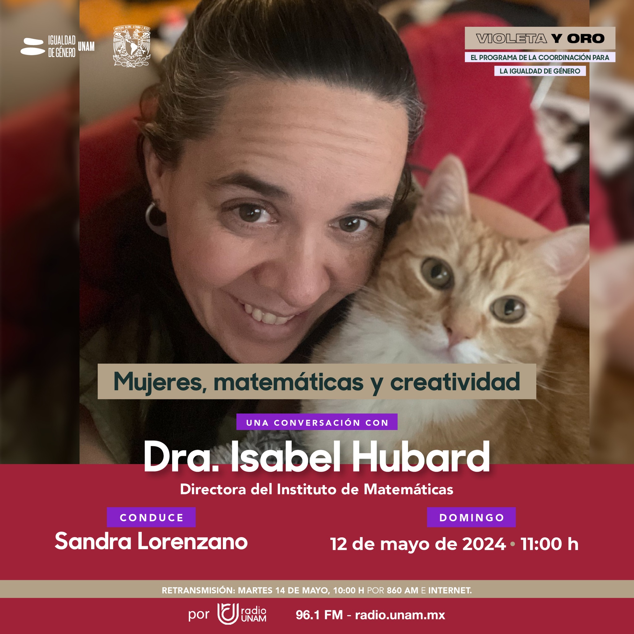 Violeta y oro - entrevista a Isabel Hubard