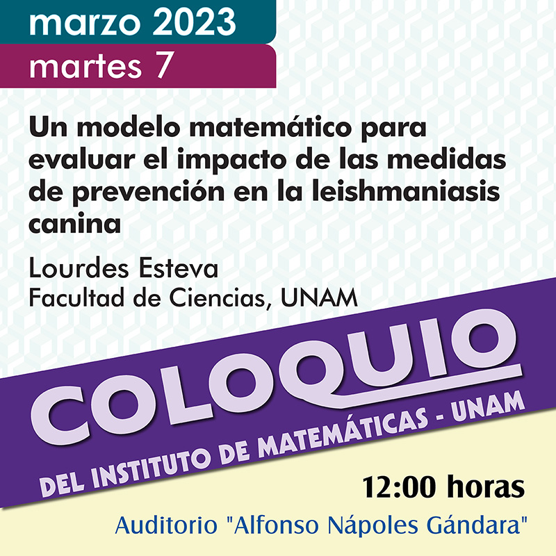 Coloquio del IMUNAM - C. U. - 7 marzo 2023