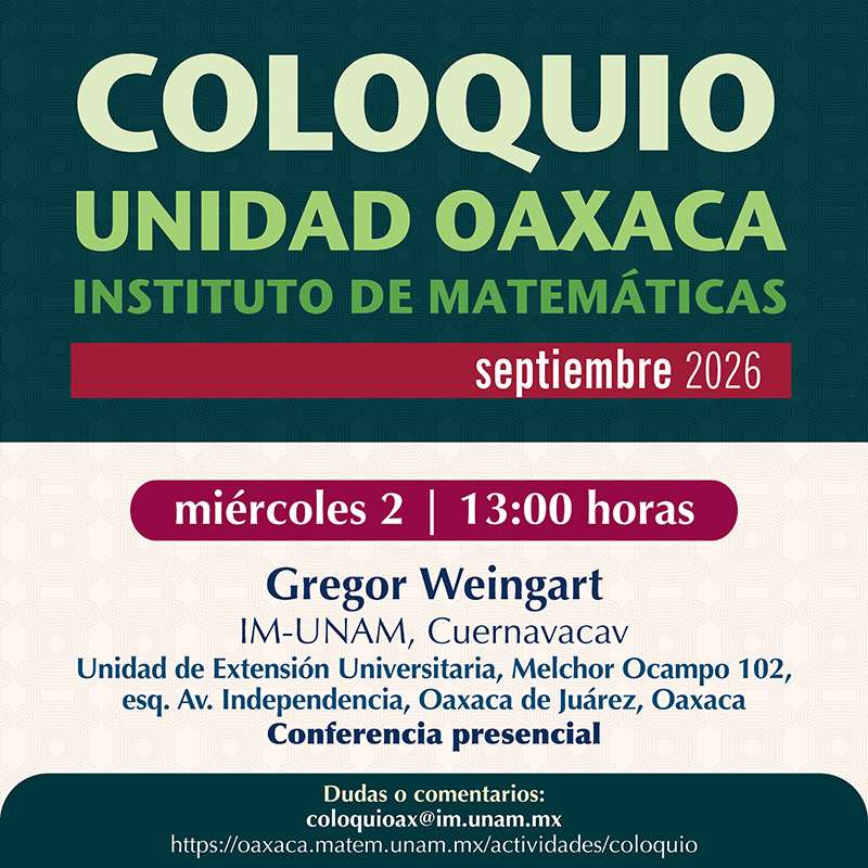 Coloquio Oaxaqueño