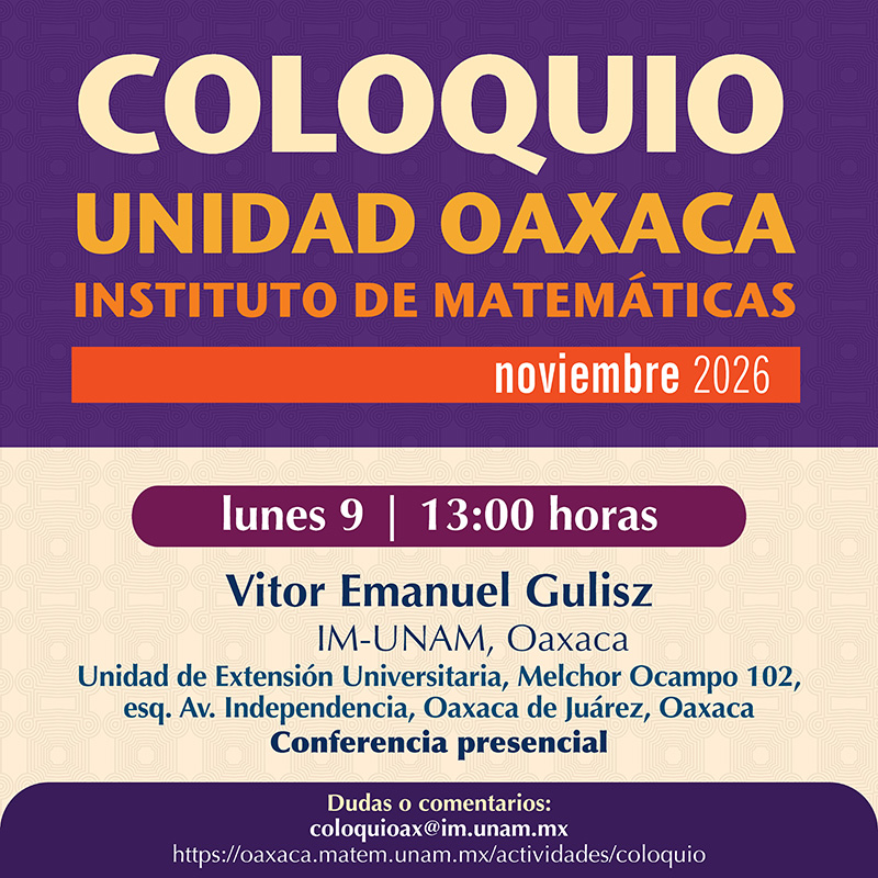Coloquio Oaxaqueño - Noviembre