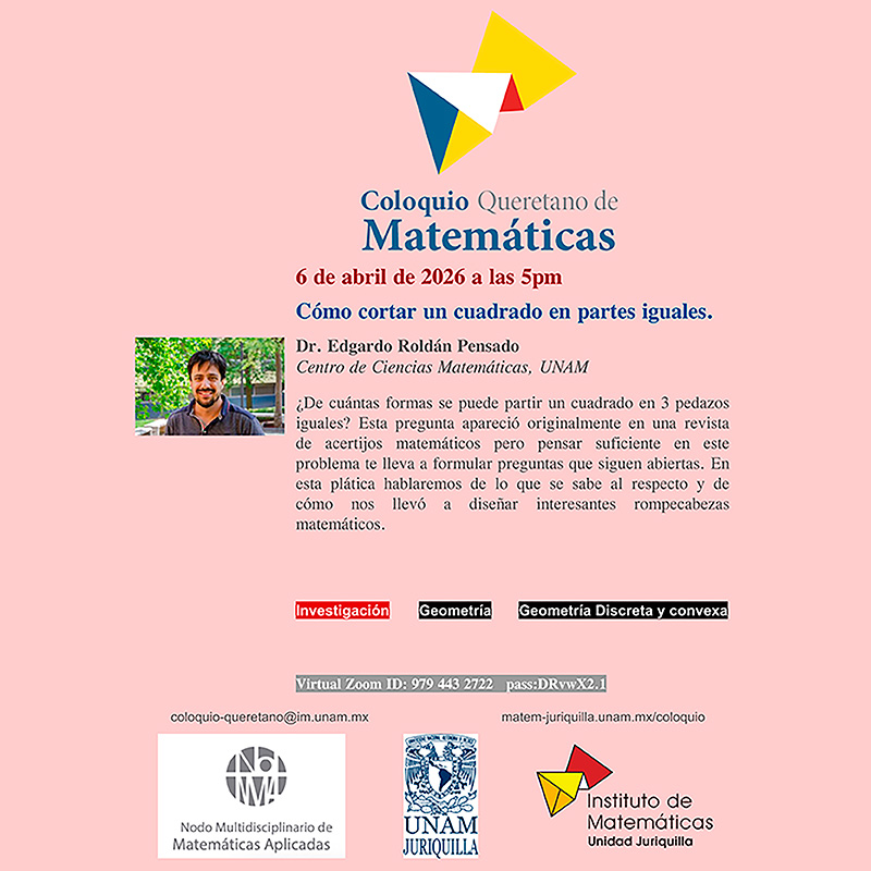 Coloquio Queretano de Matemáticas