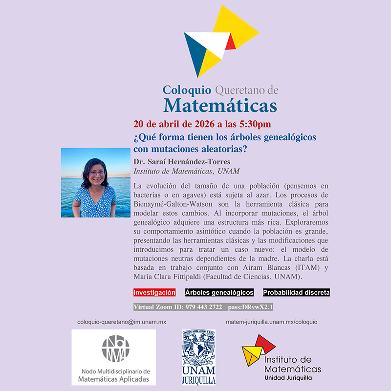  Coloquio Queretano de Matemáticas