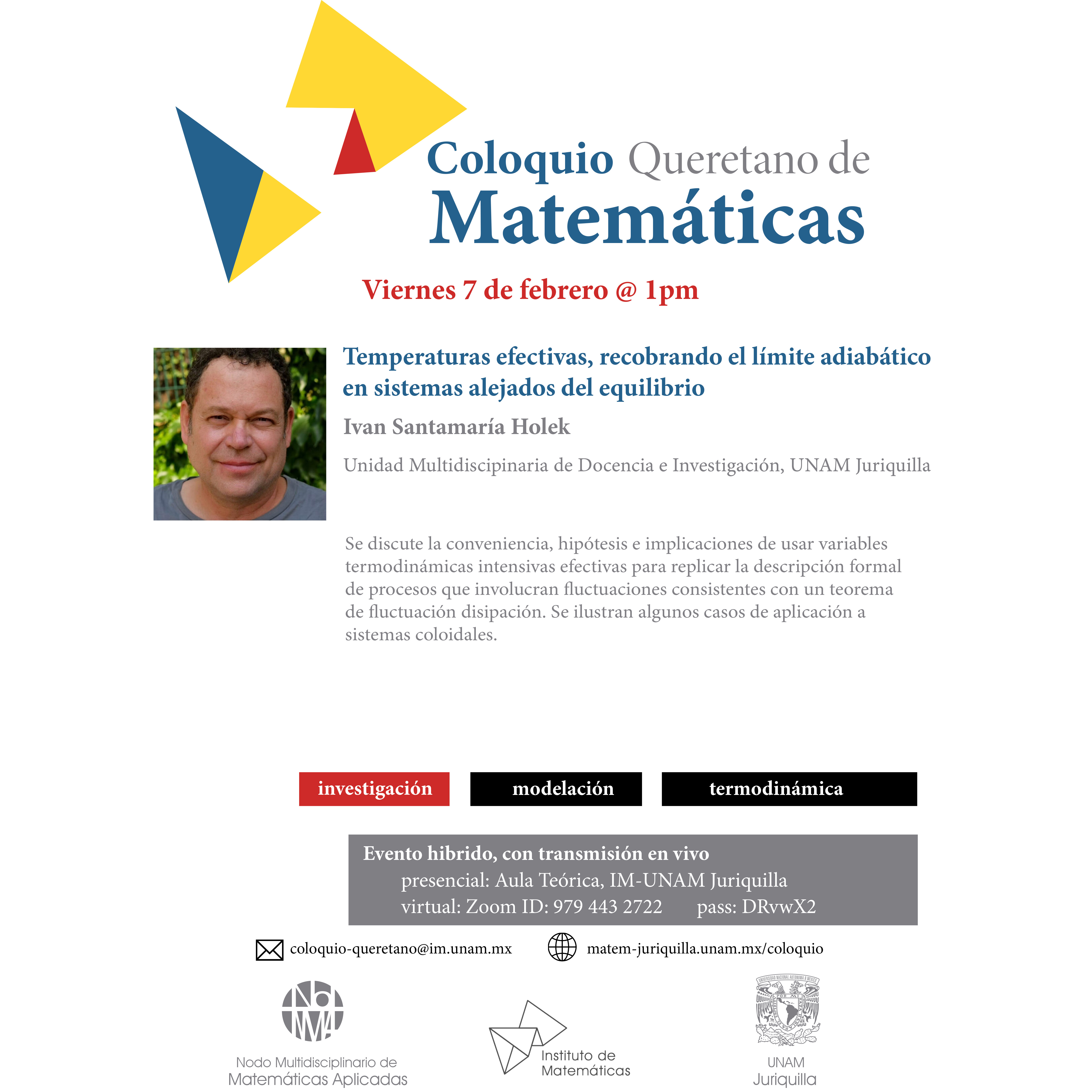 Coloquio Queretano de Matemáticas