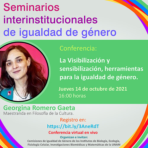 Conferencia CInIG: La Visibilización y sensibilización, herramientas para la igualdad de género