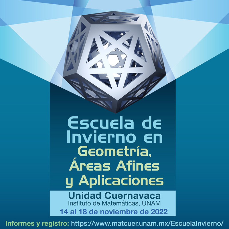 Escuela de Invierno en Geometría, Áreas Afines y Aplicaciones