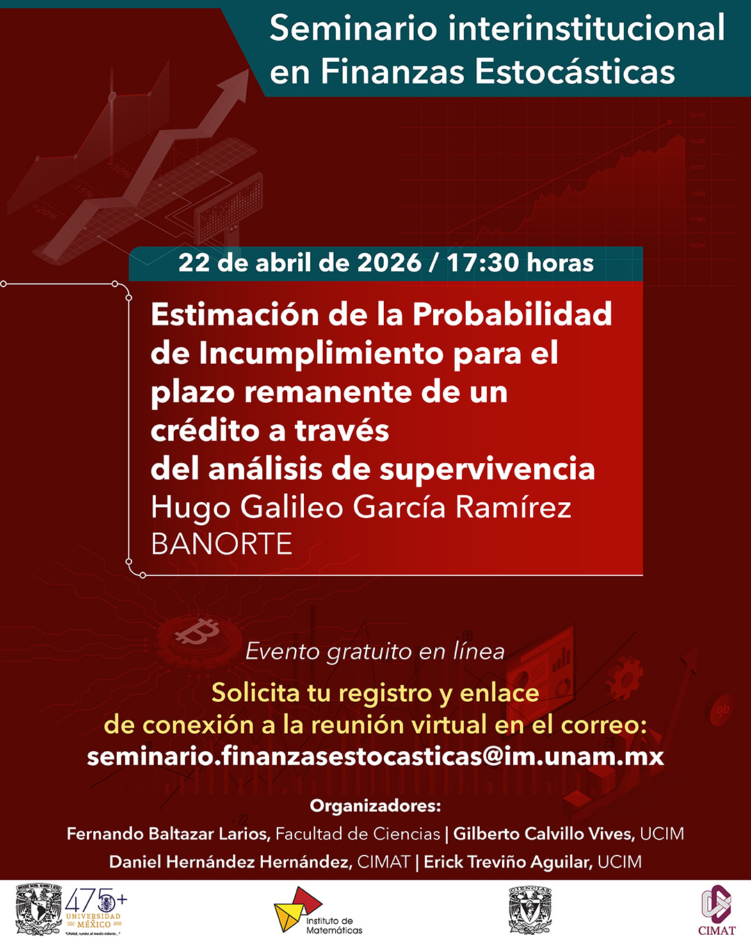 Estimación de la Probabilidad de Incumplimiento para el plazo remanente de un crédito a través del análisis de supervivencia: Seminario Interinstitucional de Finanzas Estocásticas