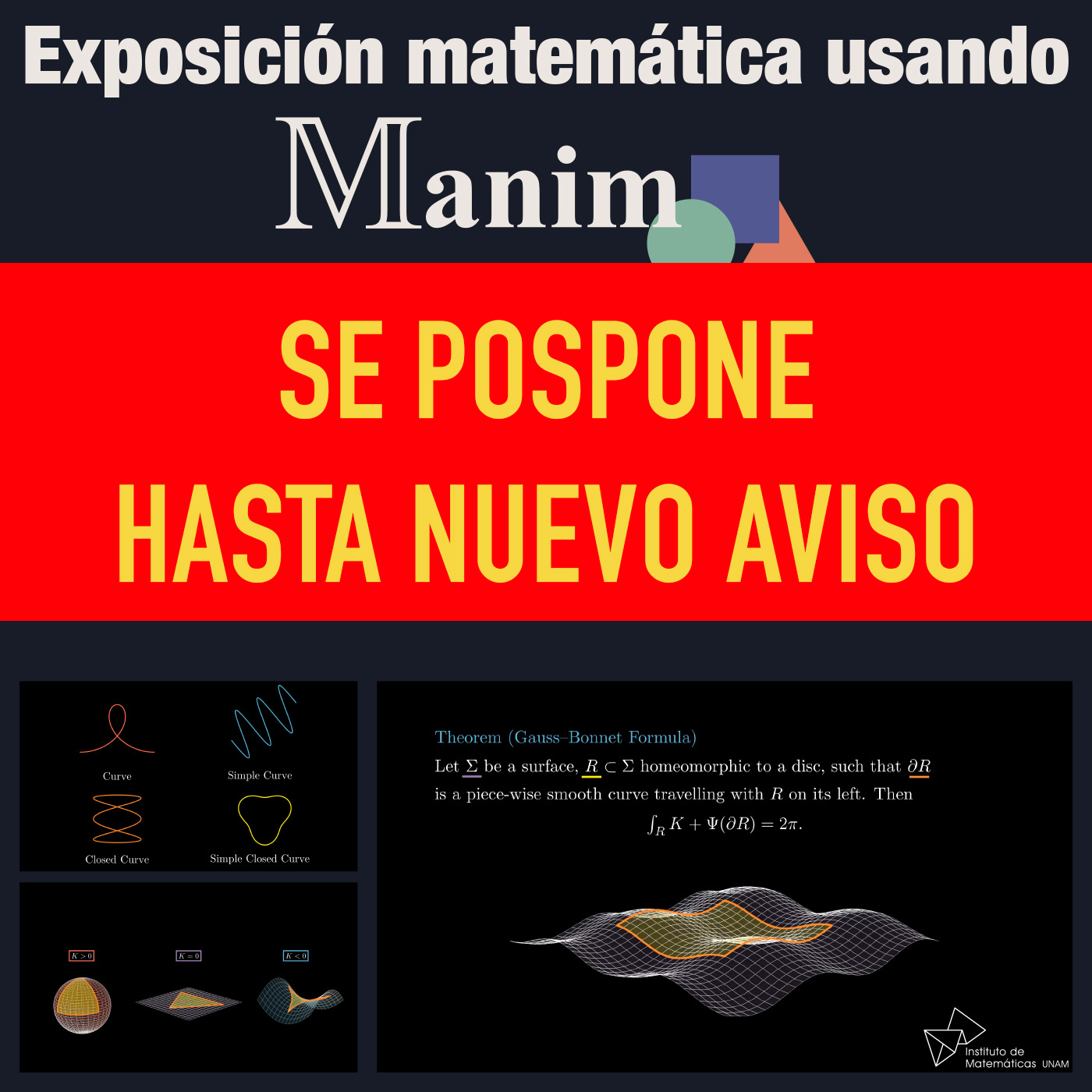 Exposición matemática usando MANIM