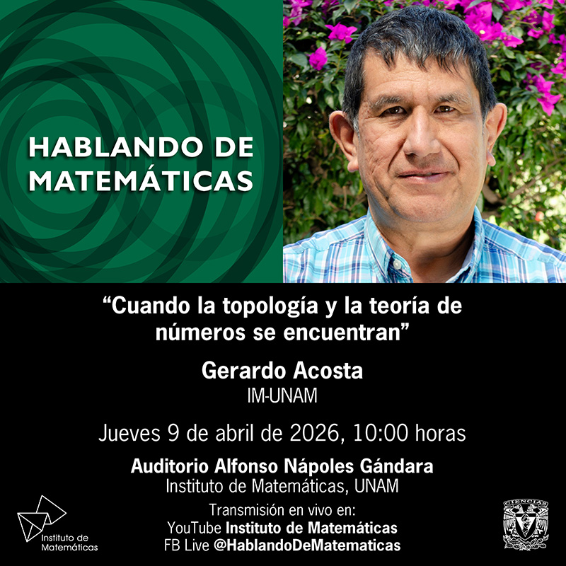 Cuando la topología y la teoría de números se encuentran: Hablando de Matemáticas