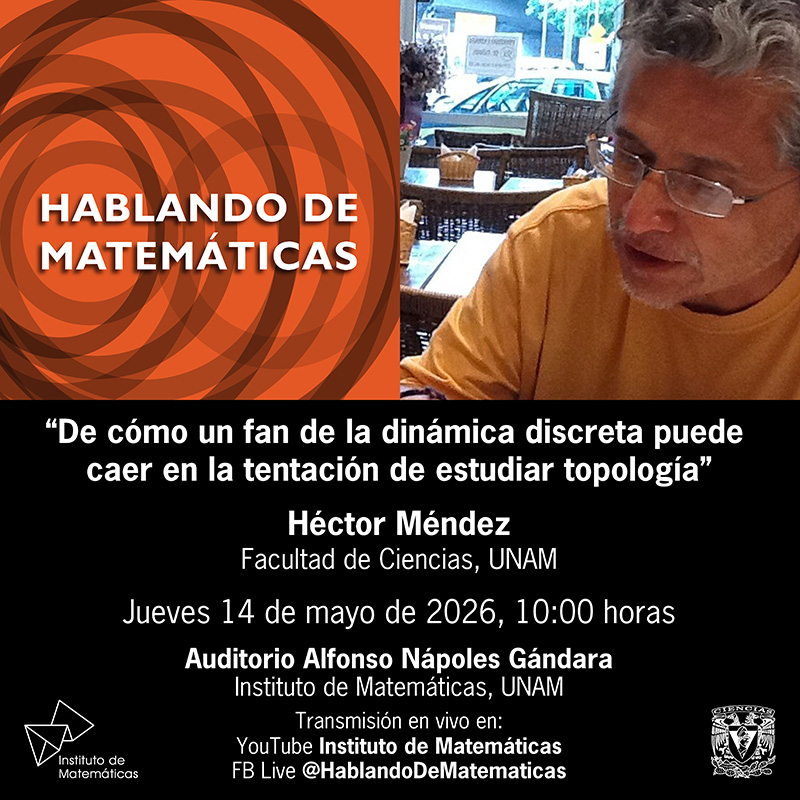 De cómo un fan de la dinámica discreta puede caer en la tentación de estudiar topología: Hablando de Matemáticas
