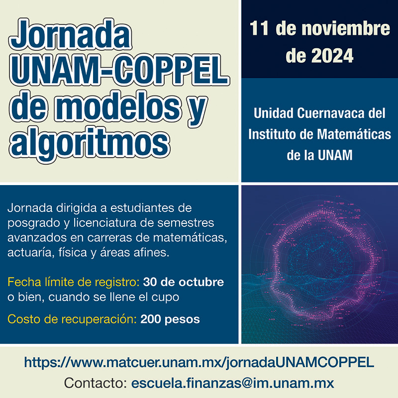 Jornada UNAM-COPPEL de modelos y algoritmos