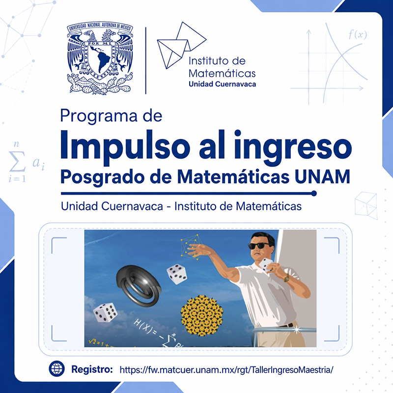  Programa de Impulso al Ingreso al Posgrado de Matemáticas UNAM
