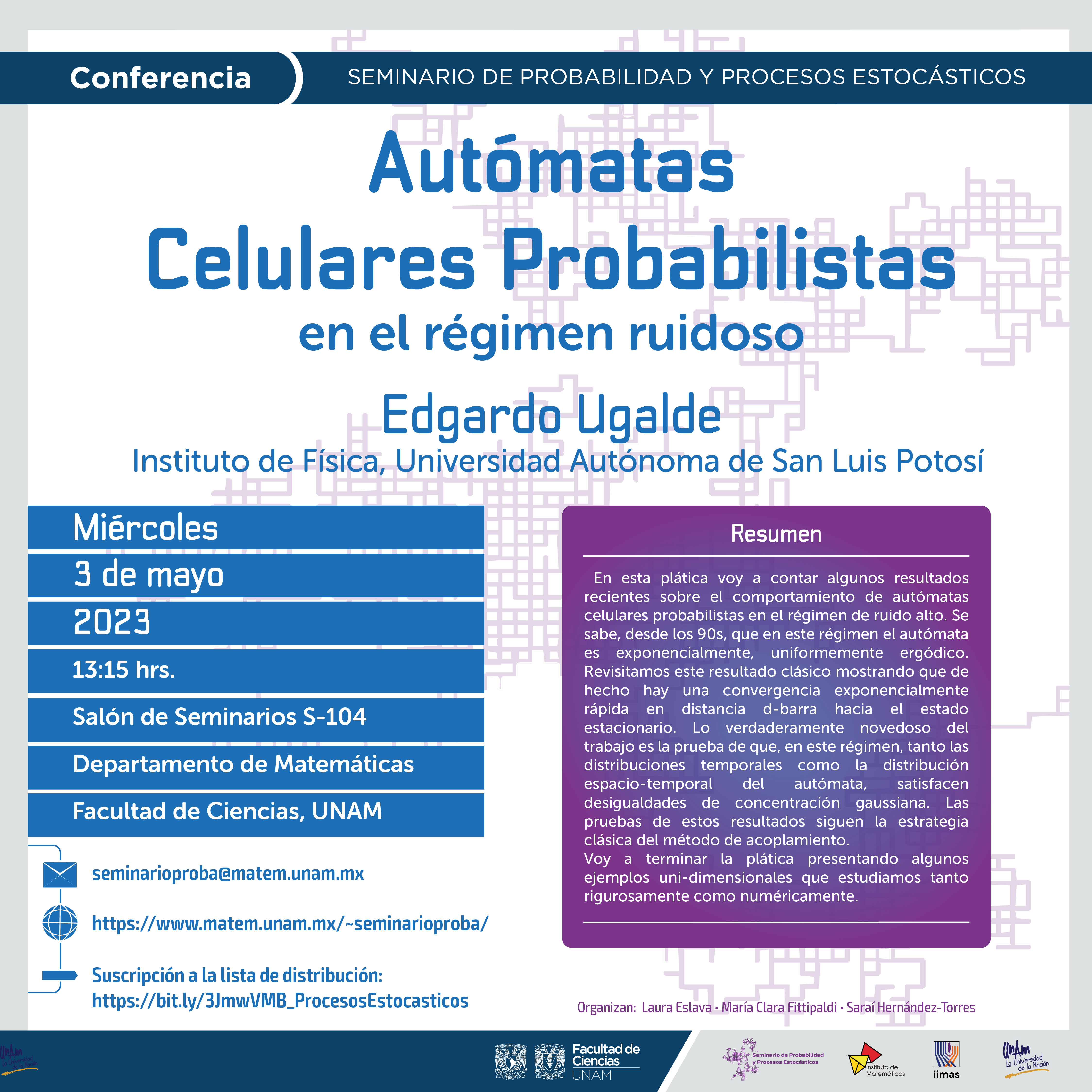 Seminario de Probabilidad y Procesos Estocásticos