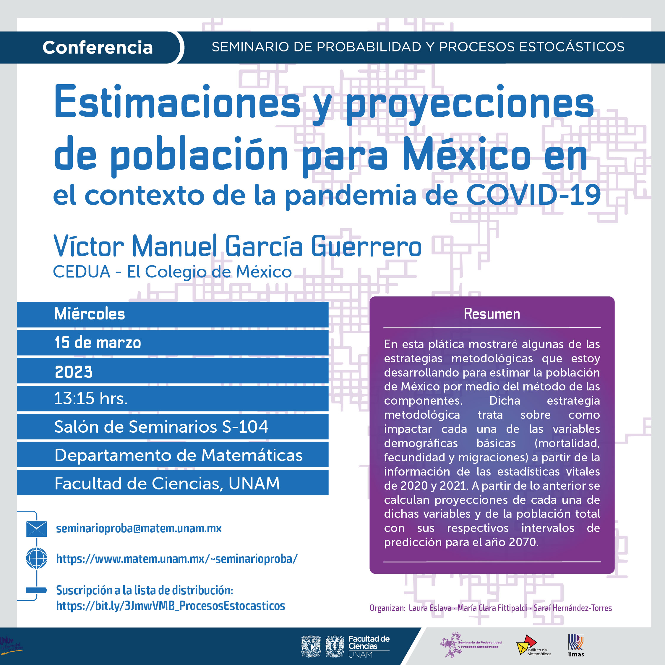 Seminario de Probabilidad y Procesos Estocásticos