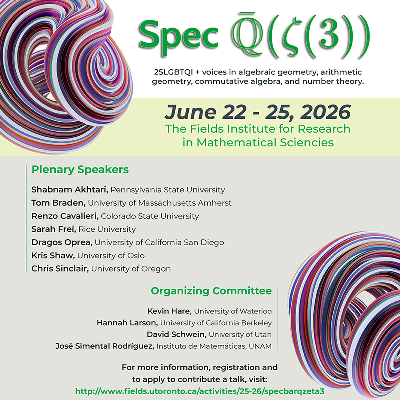 Spec {mathbb{Q¯}}(ζ(3))