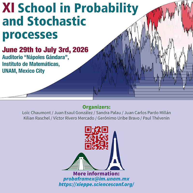 XI Escuela de Probabilidad y Procesos Estocásticos