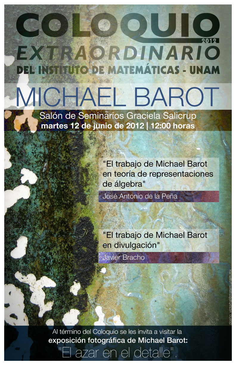 Coloquio Extraordinario *Michael Barot*