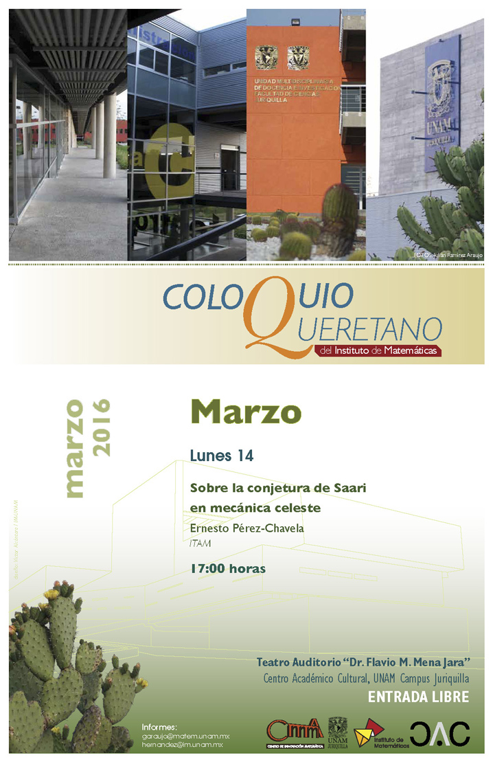 Marzo: Coloquio Queretano