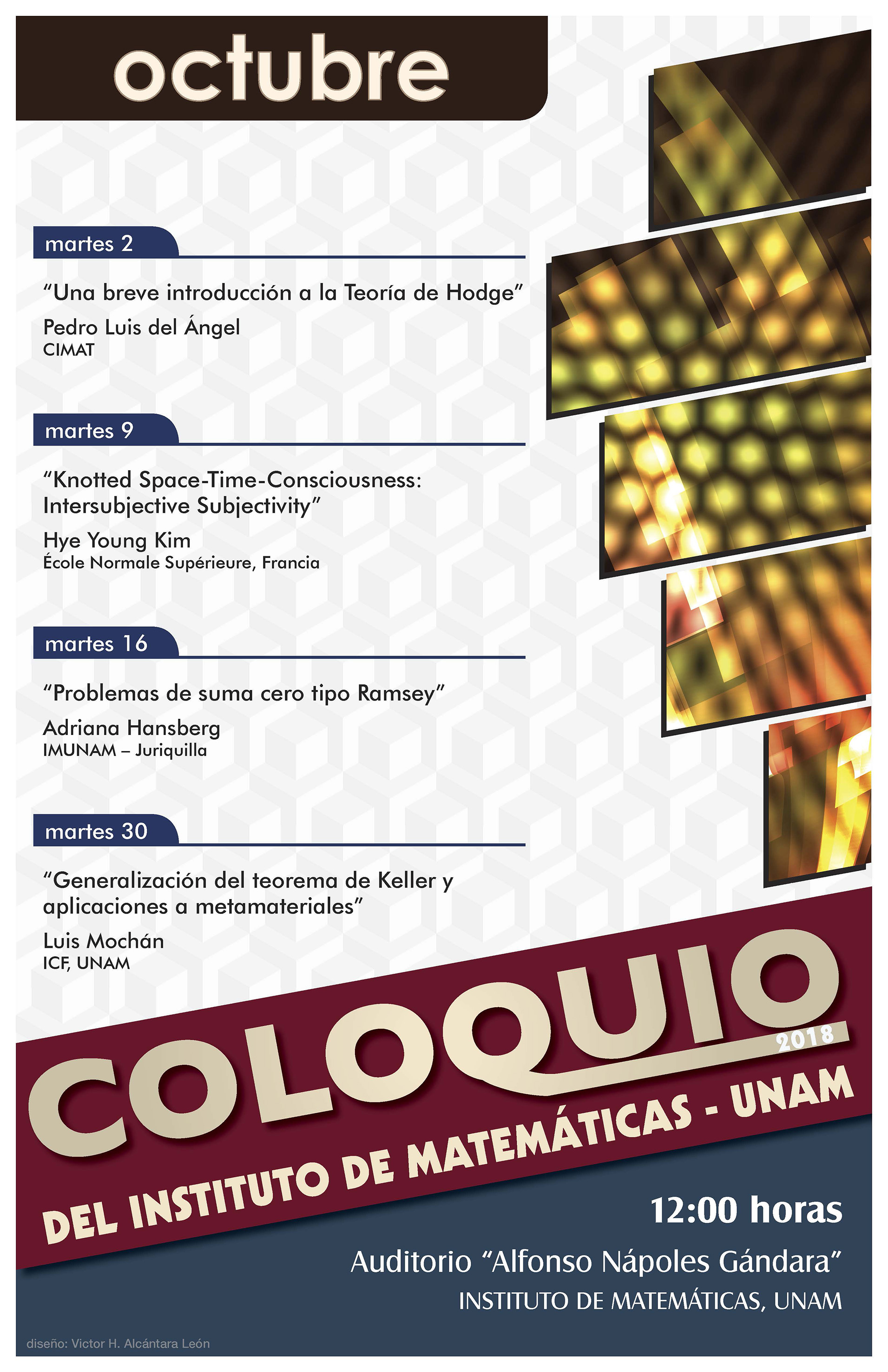 Coloquio del IMUNAM - C.U. 