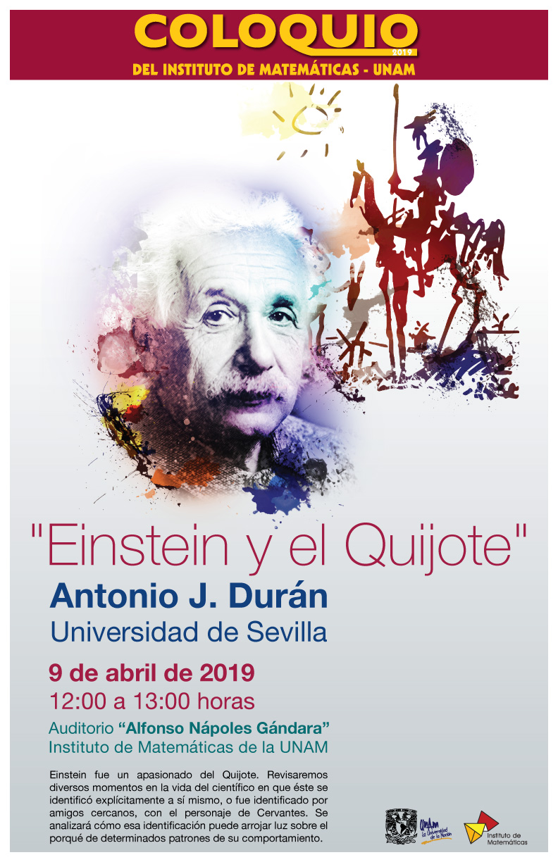Coloquio del IMUNAM - CU: "Einstein y el Quijote"