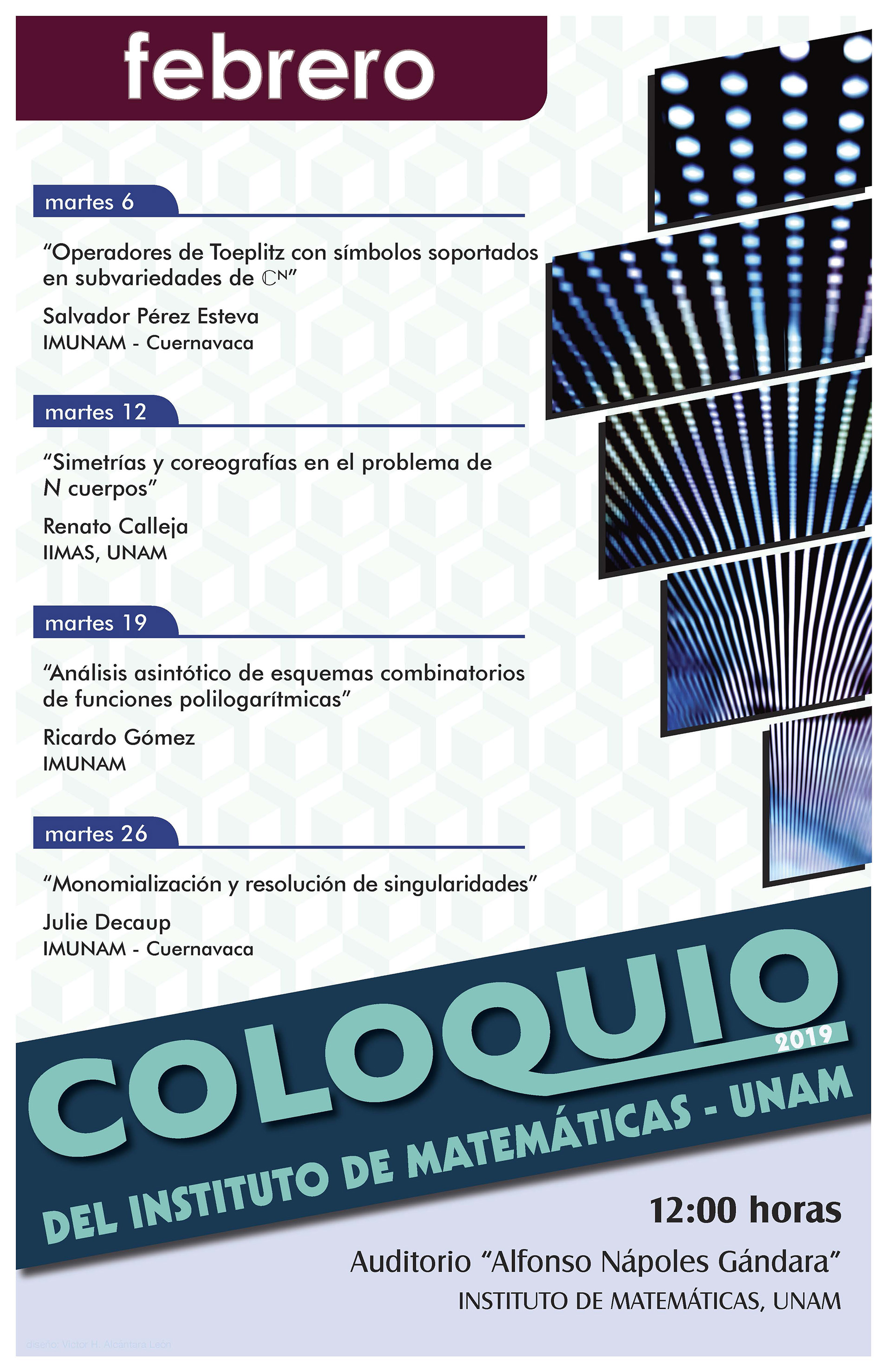 Coloquio del IMUNAM - C.U.