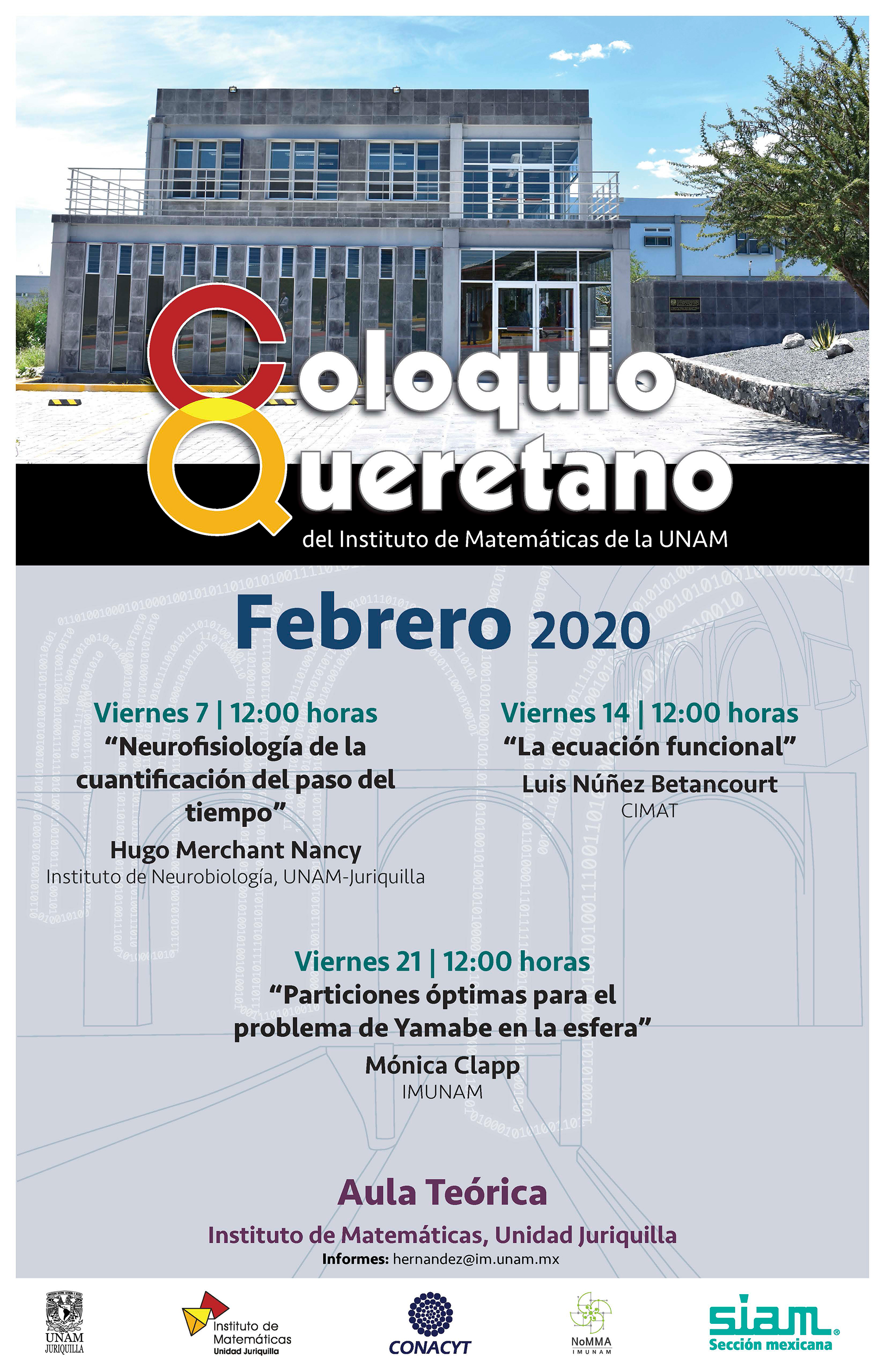 Coloquio Queretano del IMUNAM - Juriquilla 