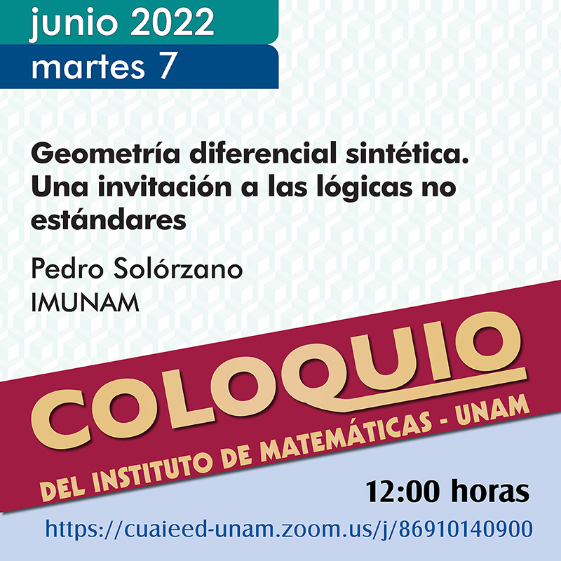 Coloquio del IMUNAM - C.U.