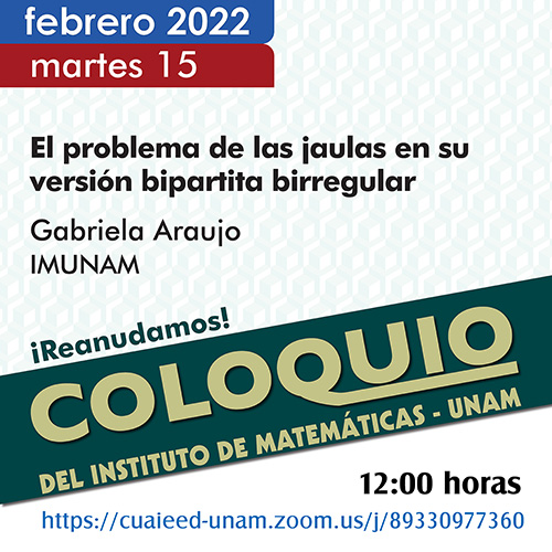 Coloquio del IMUNAM - C.U.  