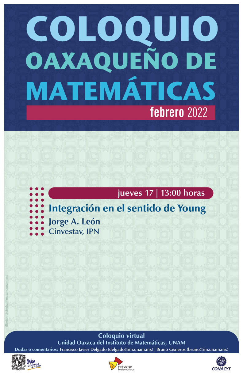 Coloquio Oaxaqueño de Matemáticas, febrero 2022
