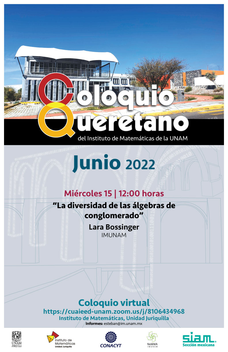 Coloquio Queretano del IMUNAM - Juriquilla, junio 2022 