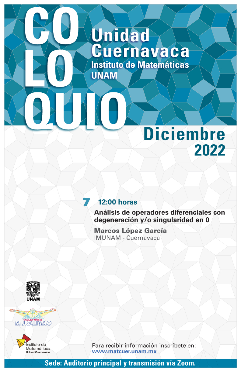 Coloquio Cuernavaca, diciembre 2022