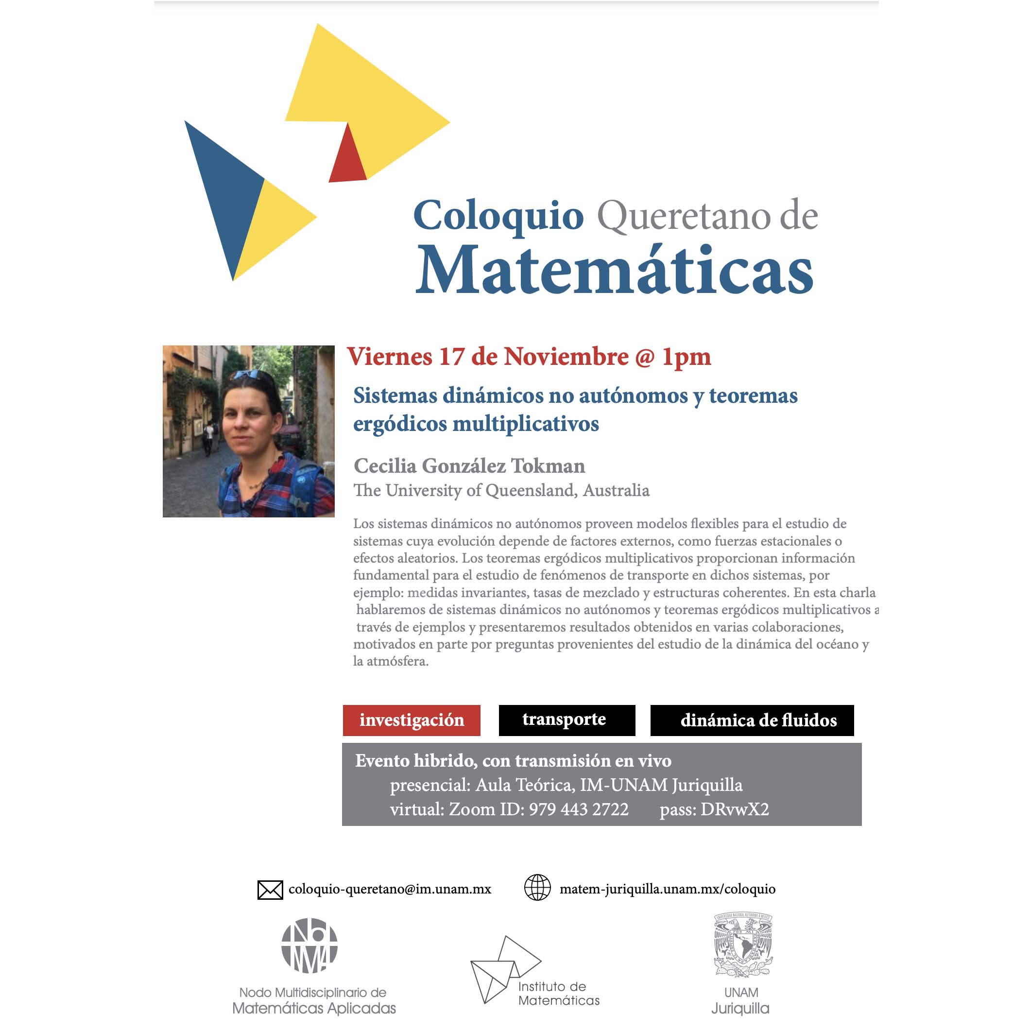 Coloquio Queretano de Matemáticas 