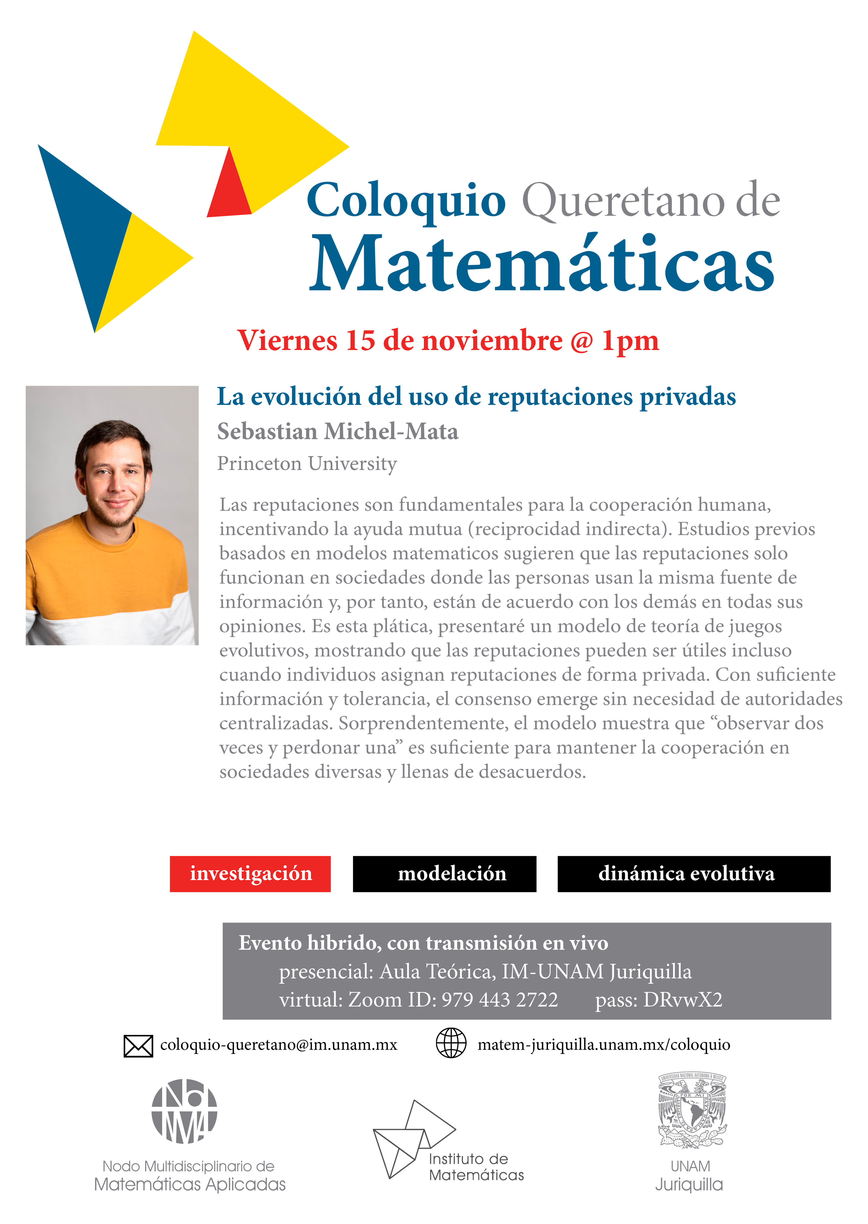 Coloquio Queretano de Matemáticas 