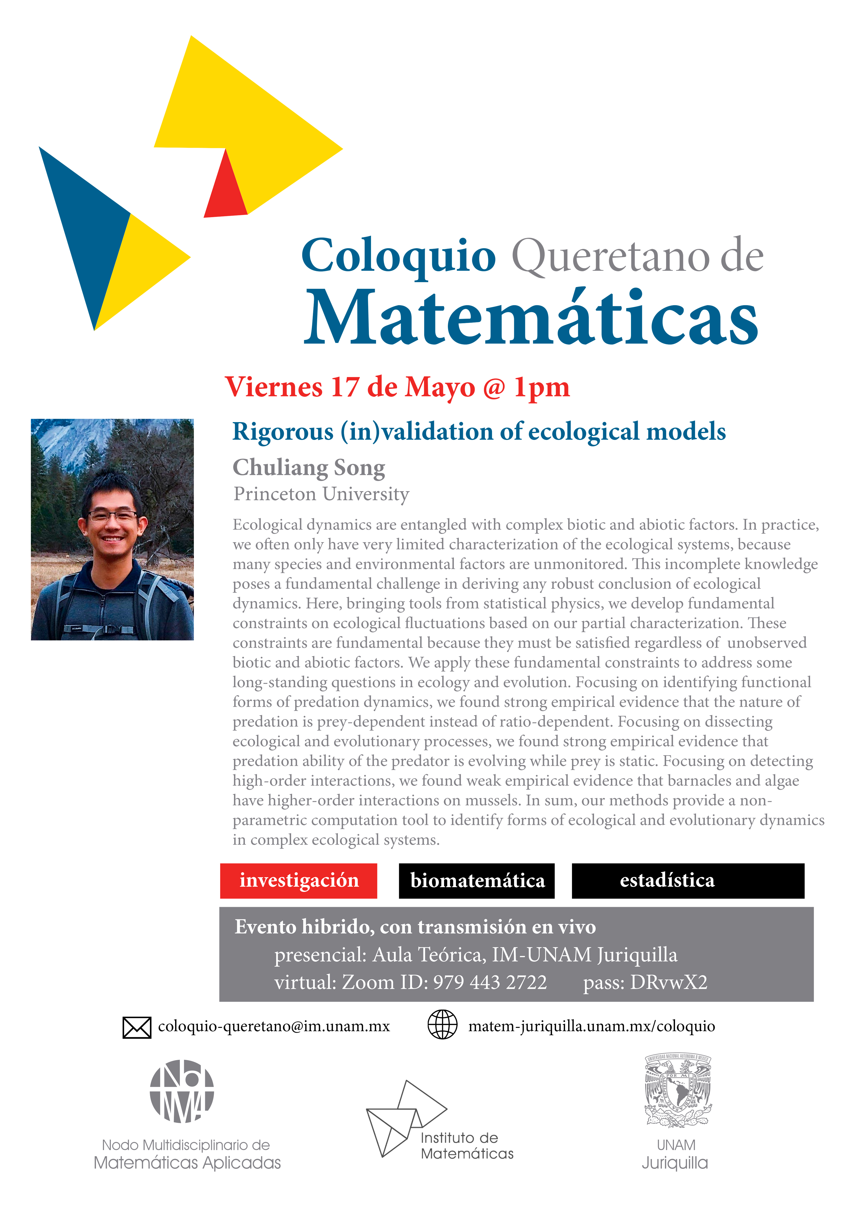 Coloquio Queretano de Matemáticas 