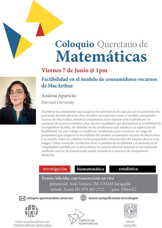 Coloquio Queretano de Matemáticas 