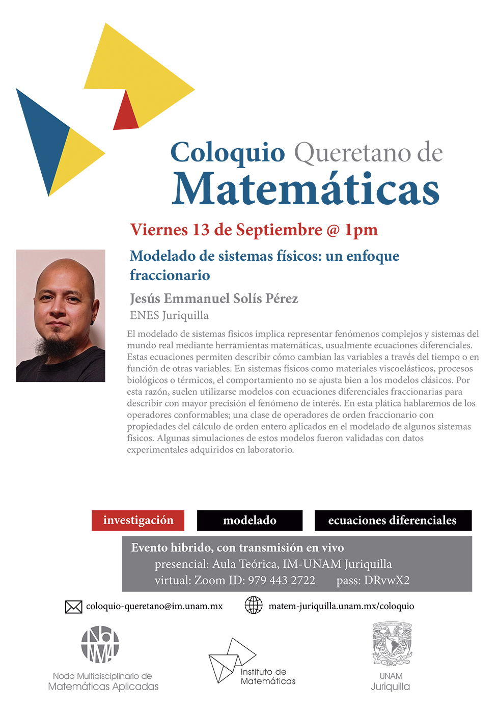 Coloquio Queretano de Matemáticas 