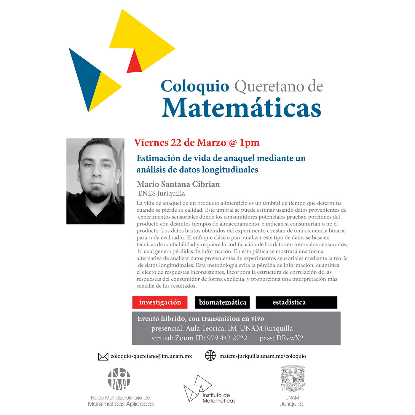 Coloquio Queretano de Matemáticas 