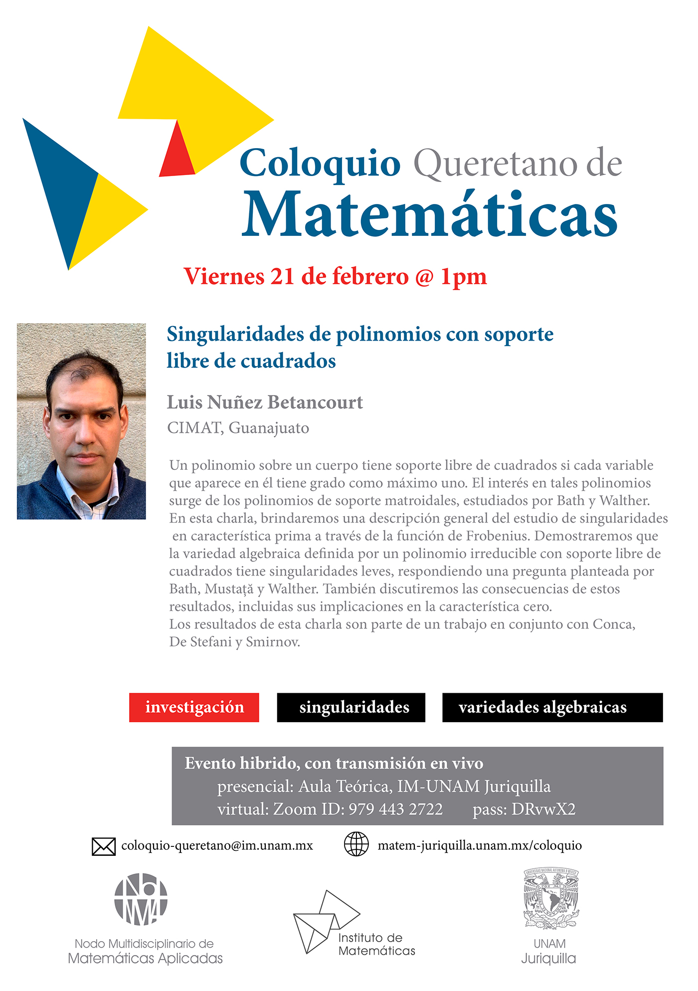 Coloquio Queretano de Matemáticas