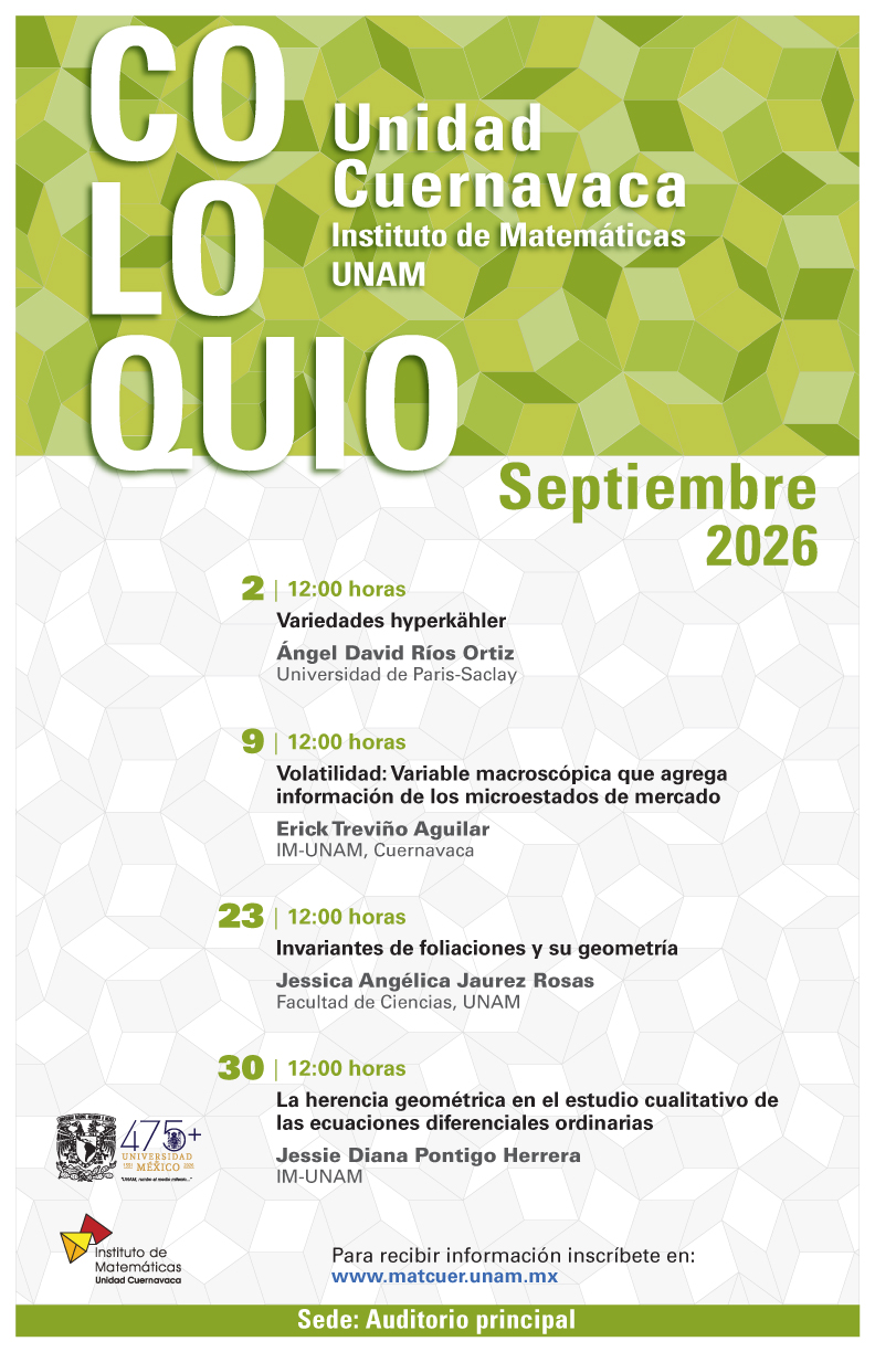Coloquio Cuernavaca - Septiembre